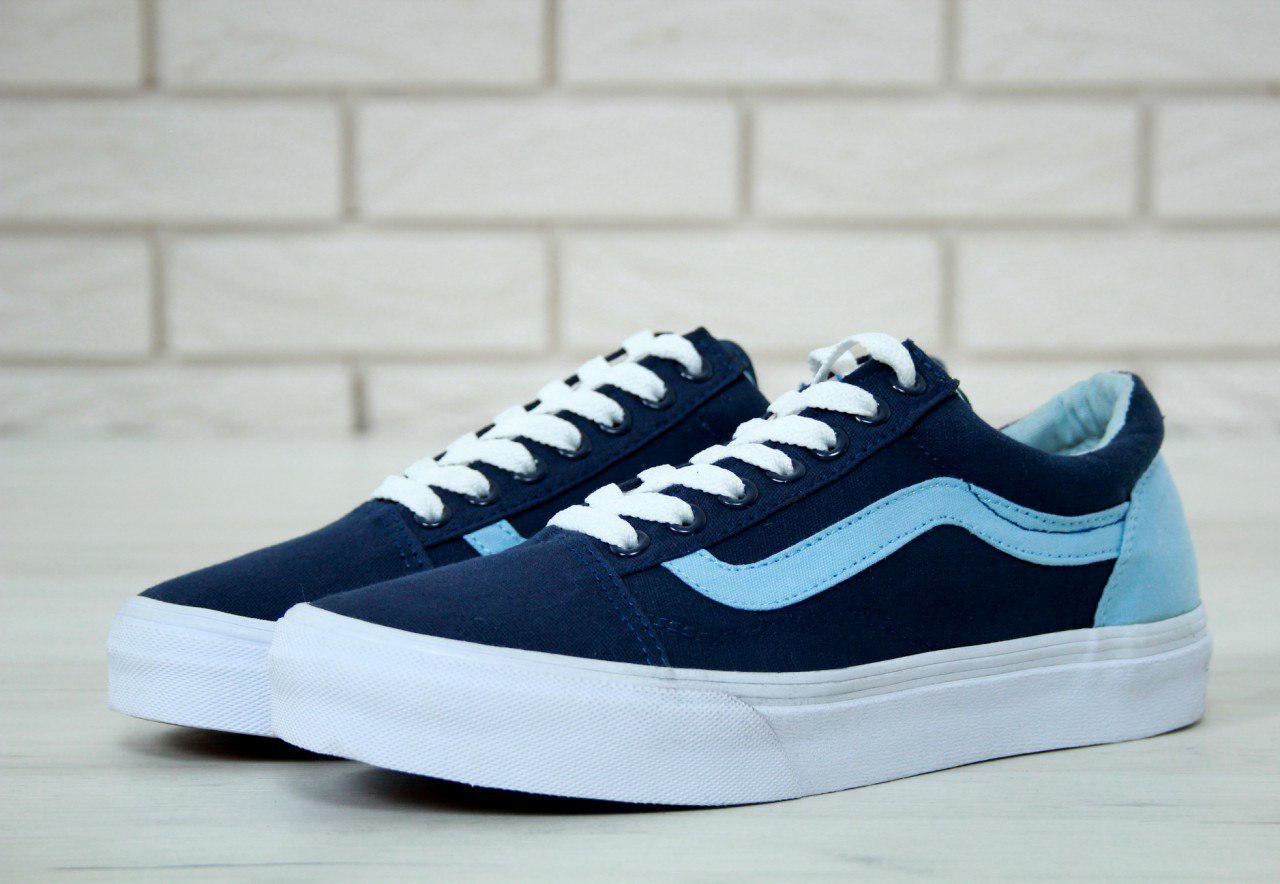 

Мужские синие Кеды Vans Old Skool 41, Синий