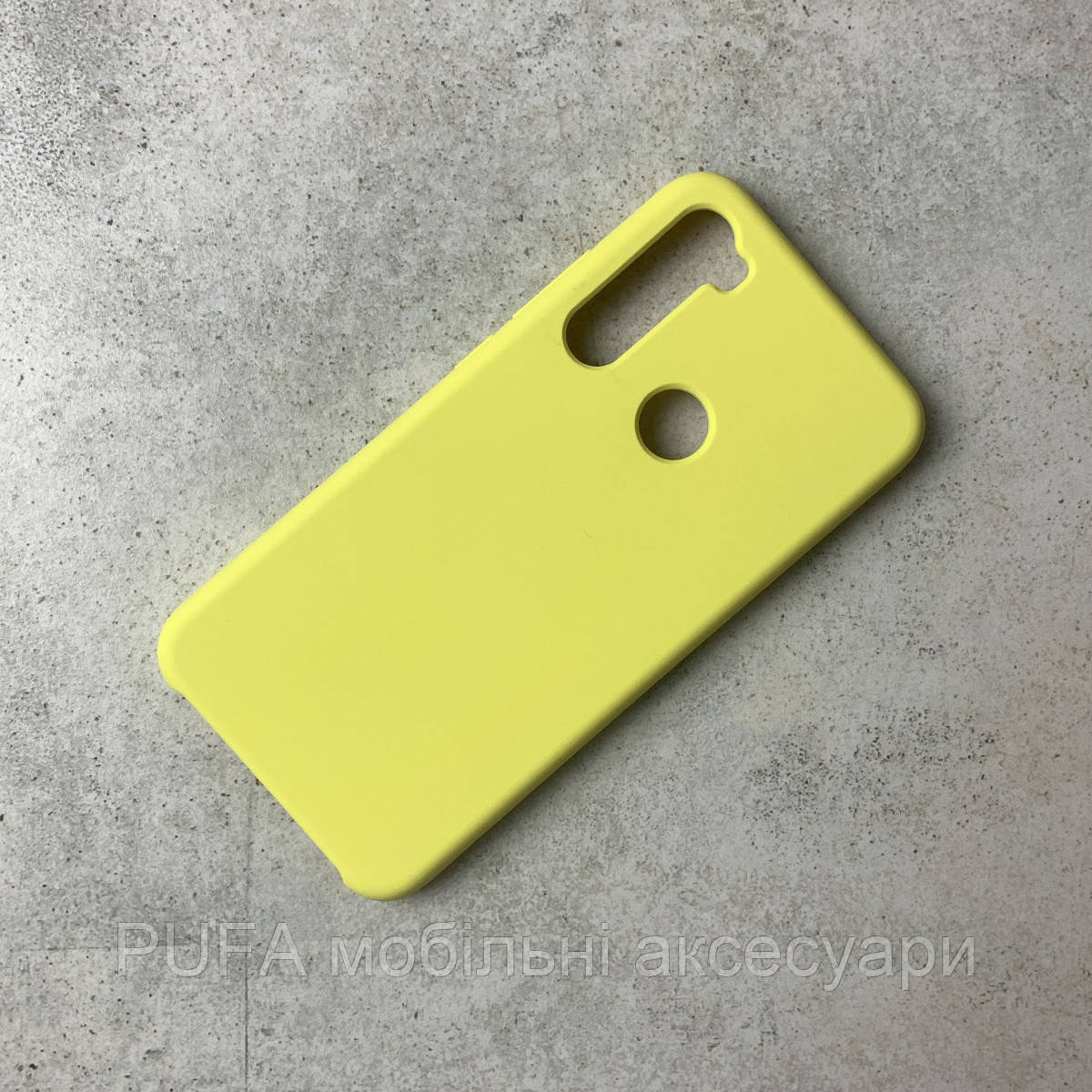 

Чохол-накладка Silicone Case Xiaomi Redmi Note 8 Yellow, Зелений