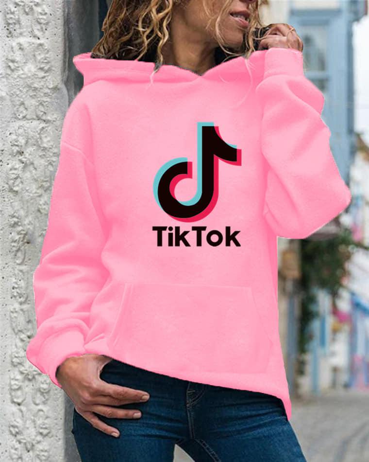 

Худи Tik Tok, много цветов, Черный