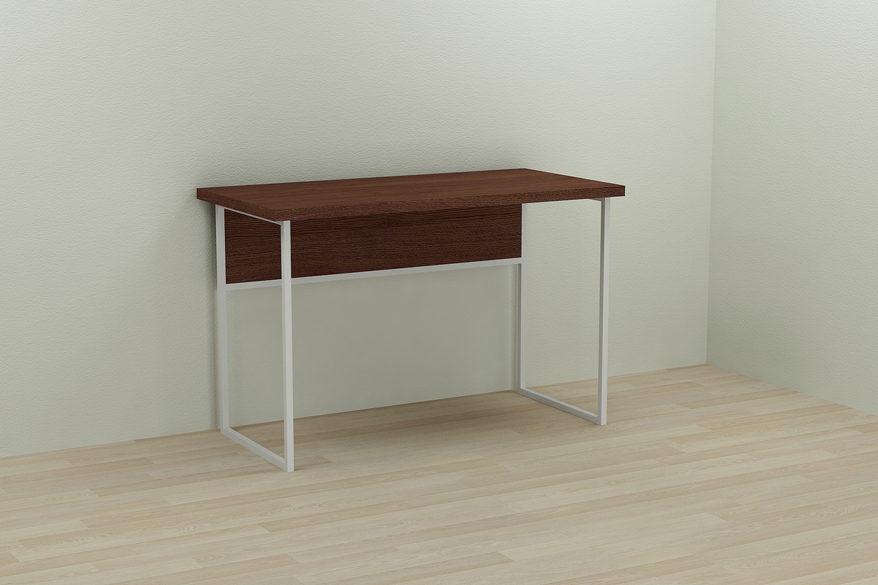 

Компьютерный стол Ferrum-decor Коди 75x100x60 белый ДСП Венге 32мм КОД: KOD070