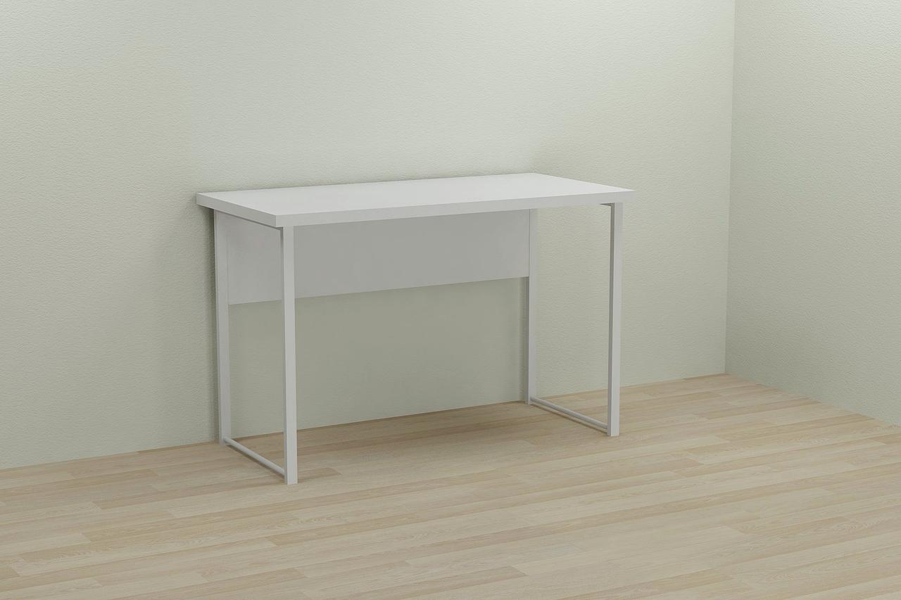 

Компьютерный стол Ferrum-decor Курт 75x120x60 белый ДСП Белое 32мм КОД: KURT076