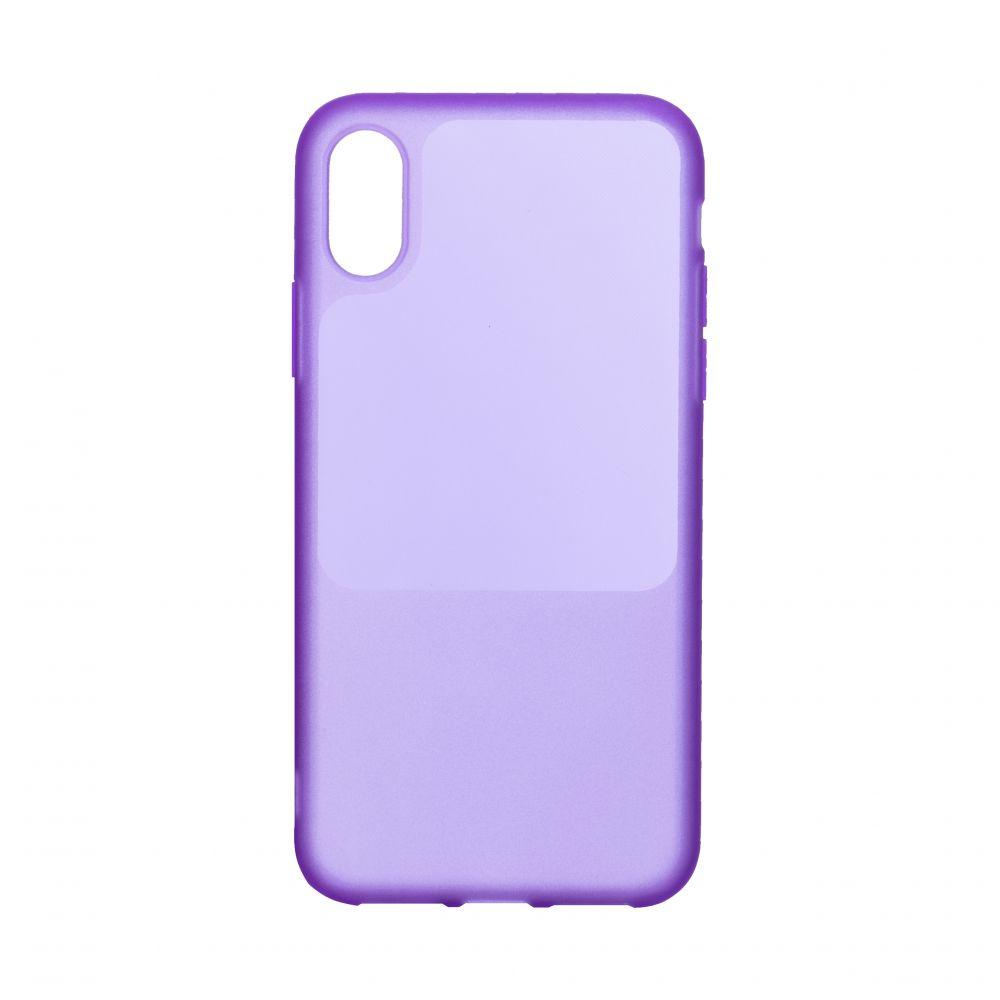 

Чехол Bright Silicone for Iphone X / Xs Цвет Фиолетовый