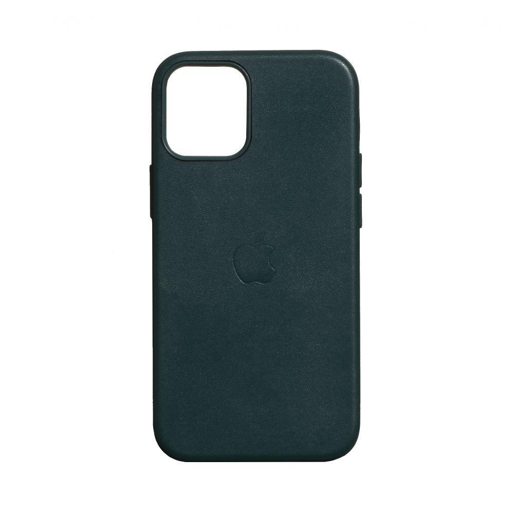 

Чехол MagSafe Leather Case Iphone Full Size 12 / 12 Pro Цвет Forest Green