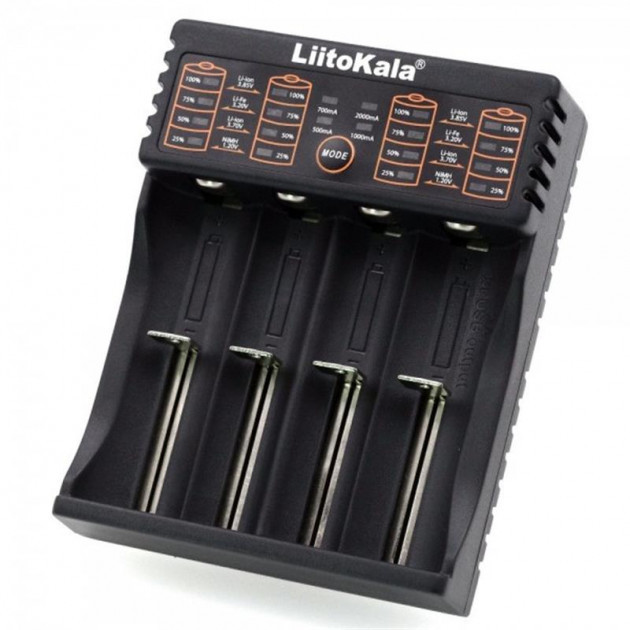 

Зарядное устройство для аккумуляторов Liitokala Lii-402 18650 АА ААА, КОД: 1727319