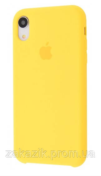 

Силиконовый чехол Grand для Apple iPhone XR OEM Yellow NC-17765-Yellow, КОД: 1283508