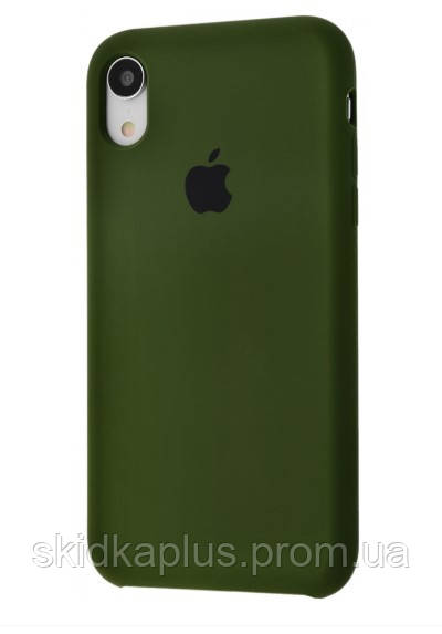 

Силиконовый чехол Grand для Apple iPhone XR OEM Green NC-17765-Army-Green, КОД: 1283487