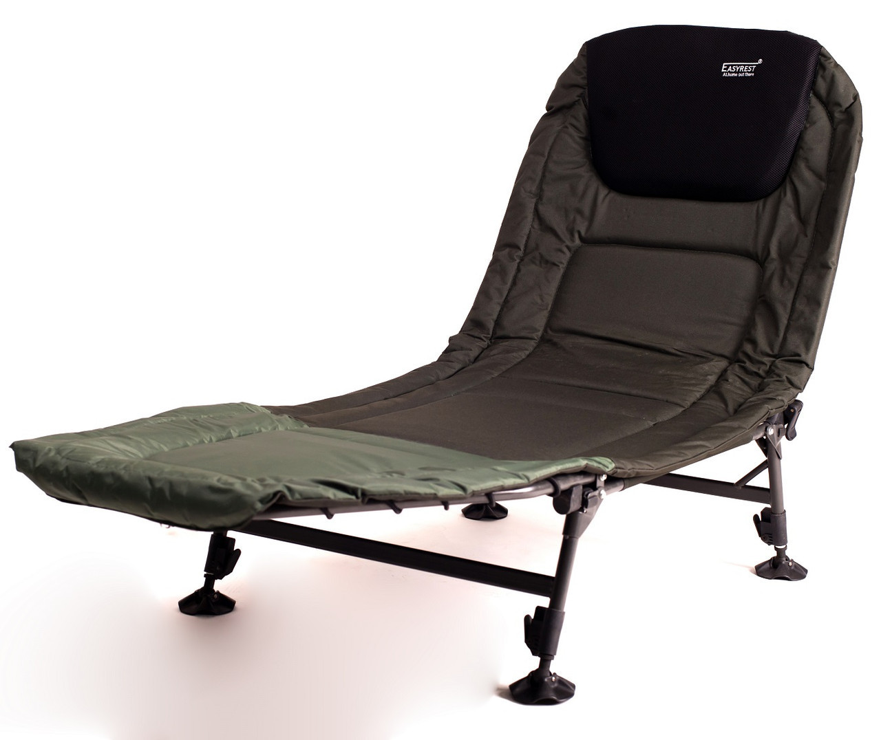 

Карповая раскладушка Ranger Easyrest RA 5509 Черный с зеленым 008596, КОД: 1723994