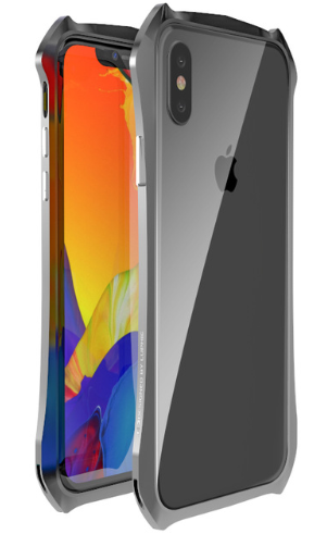 

Бампер Luphie для iPhone Xs Max Grey, КОД: 339852