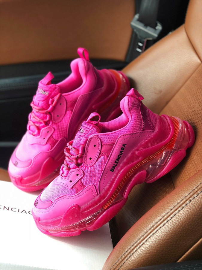 

Triple S Clear Sole Pink