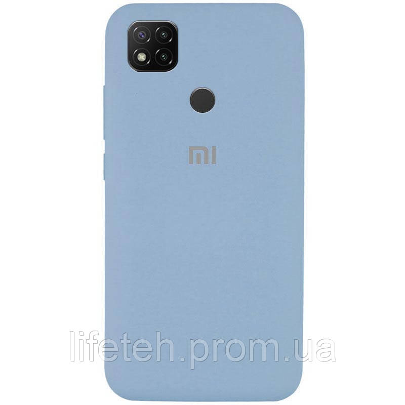 

Чехол Silicone Cover Full Protective (AA) для Xiaomi Redmi 9C, Голубой / lilac blue