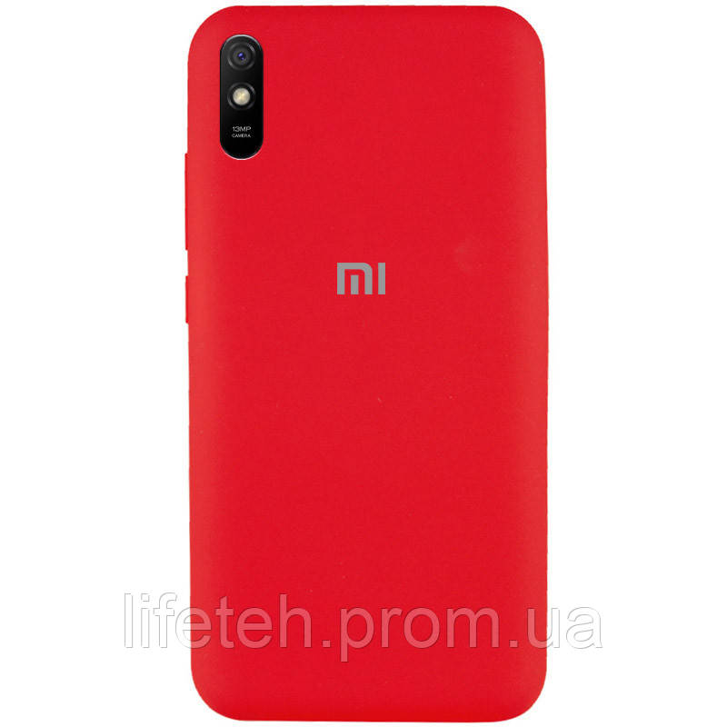 

Чехол Silicone Cover Full Protective (AA) для Xiaomi Redmi 9A, Красный / red