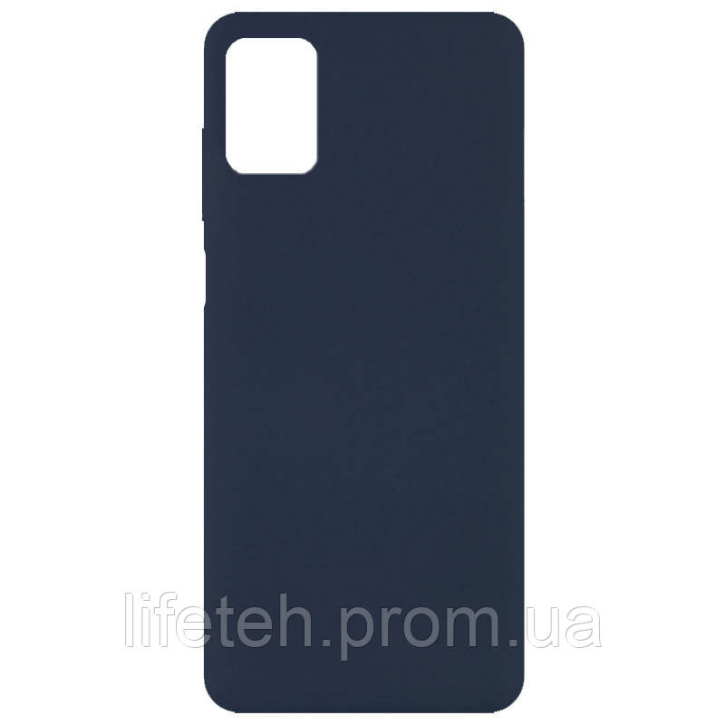 

Чехол Silicone Cover Full without Logo (A) для Samsung Galaxy M31s, Синий / midnight blue