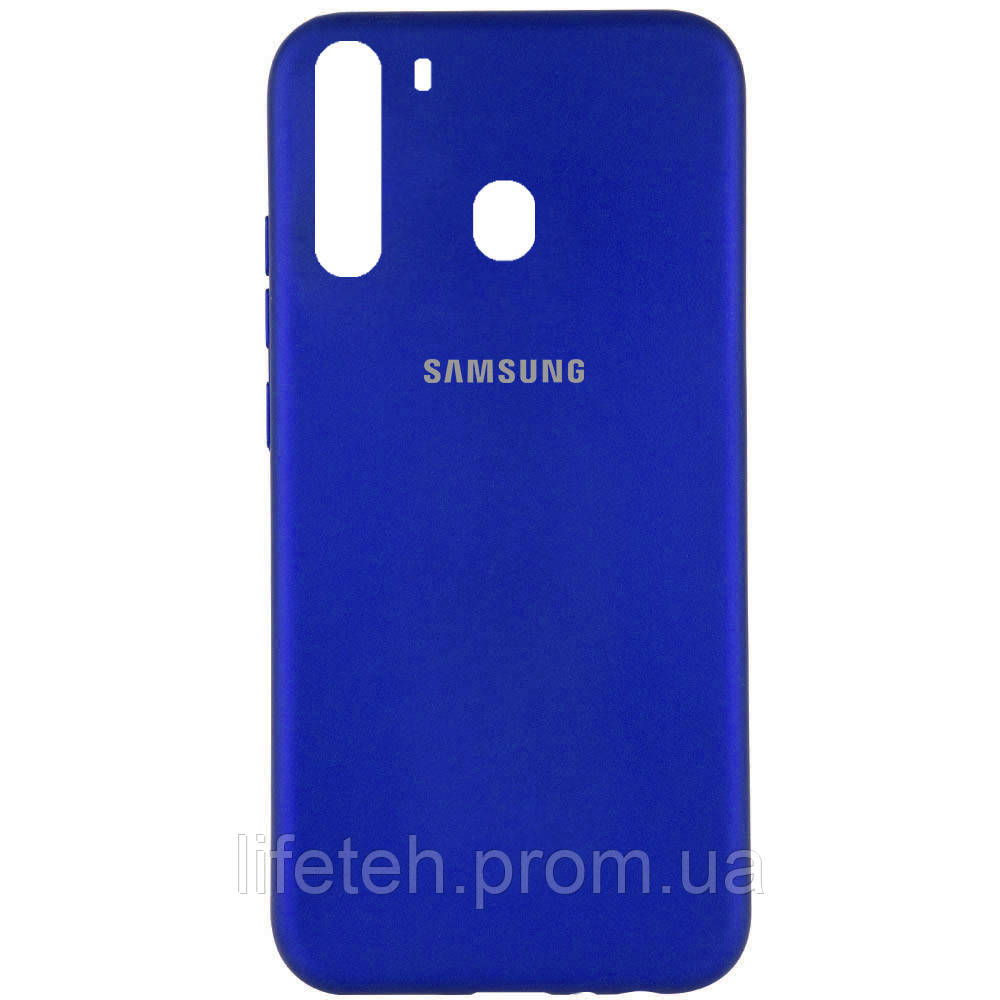 

Чехол Silicone Cover Full Protective (A) для Samsung Galaxy A21, Синий / navy