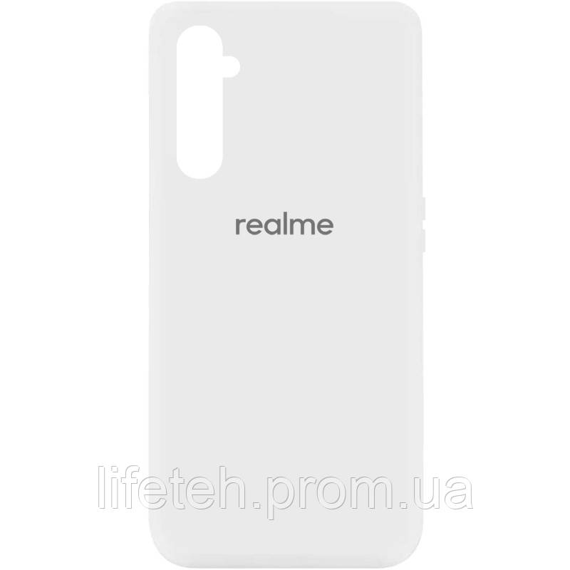 

Чехол Silicone Cover My Color Full Protective (A) для Realme 6, Белый / white