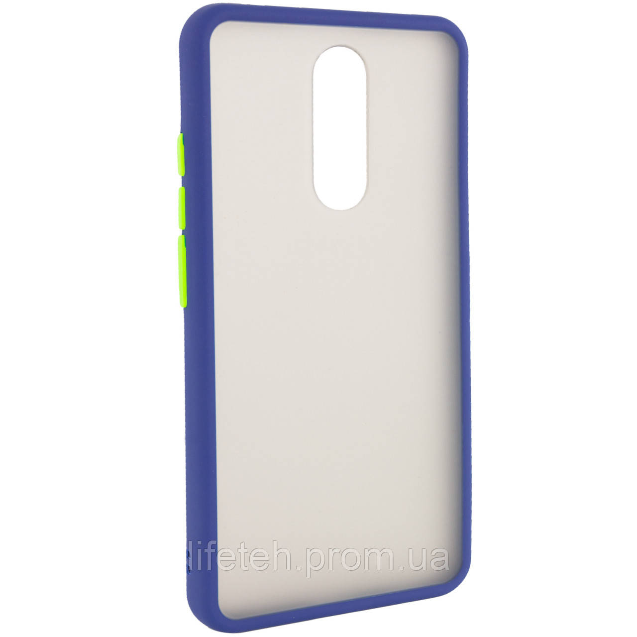 

TPU+PC чехол Color Buttons для Xiaomi Redmi 8 / 8a, Синий