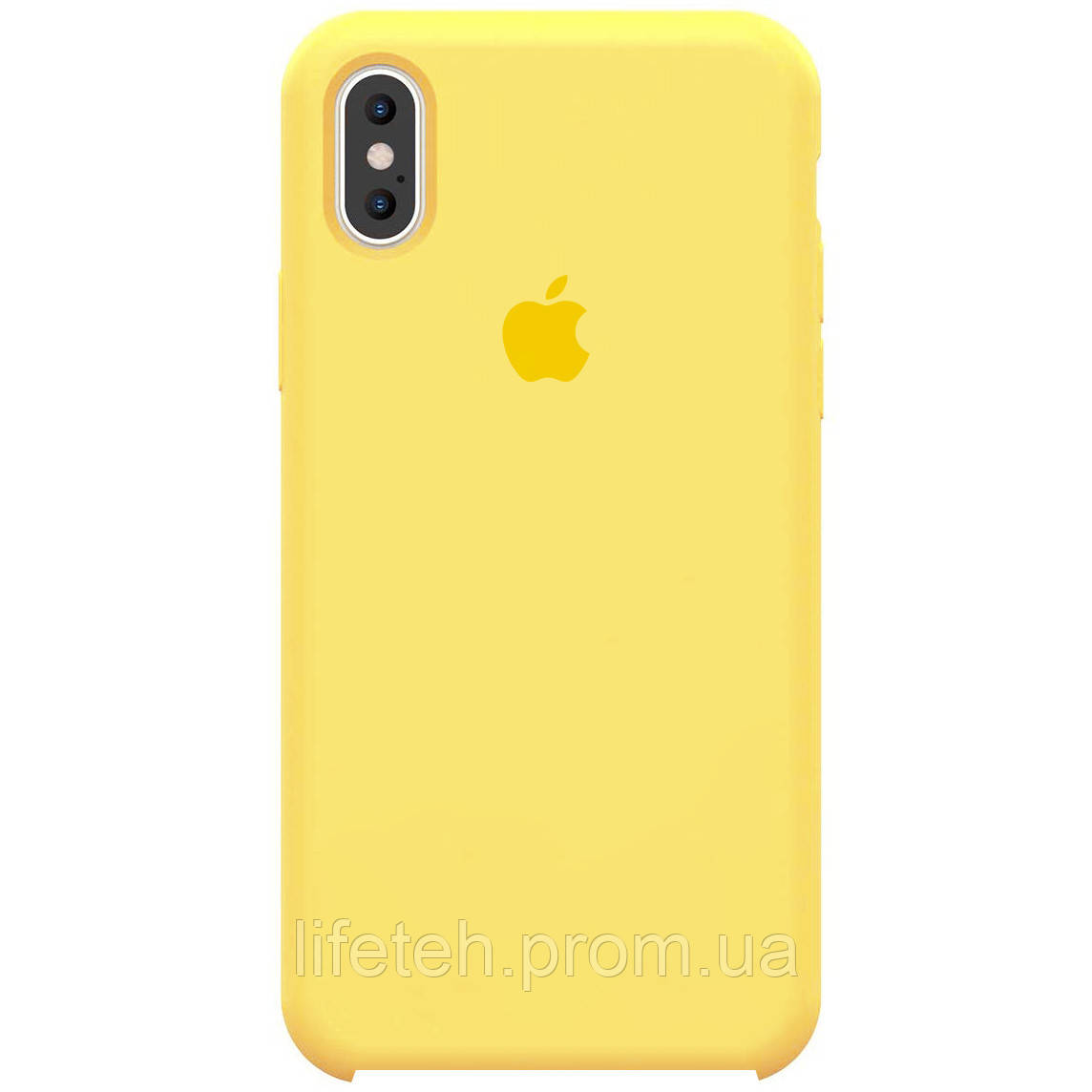 

Чехол Silicone Case (AA) для Apple iPhone X (5.8") / XS (5.8, Желтый / yellow