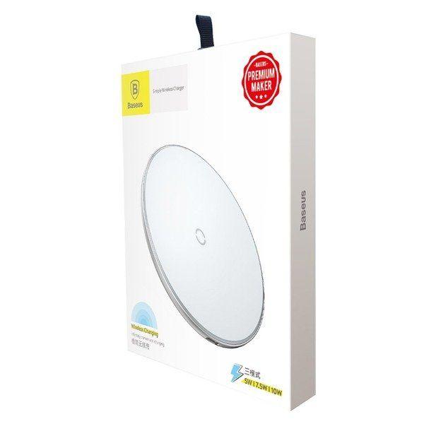 

Беспроводное ЗУ Baseus Simple Wireless Charger 10W White, Black