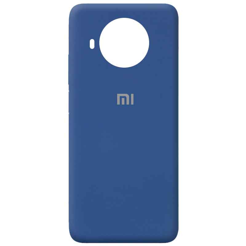 

Чехол Silicone Cover Full Protective (AA) на телефон Xiaomi Mi 10T Lite / Redmi Note 9 Pro 5G Синий / Navy Blue