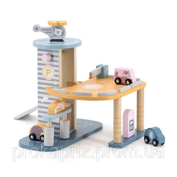 

Деревянный игровой набор Viga Toys PolarB Паркинг, 3 уровня (44029)