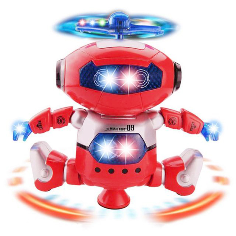 

Танцующий робот Lezhou Toys Dancing Robot 99444-3 КРАСНЫЙ