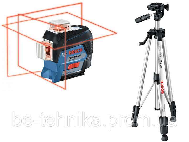 

Лазерный нивелир Bosch GLL 3-80 C + BT 150