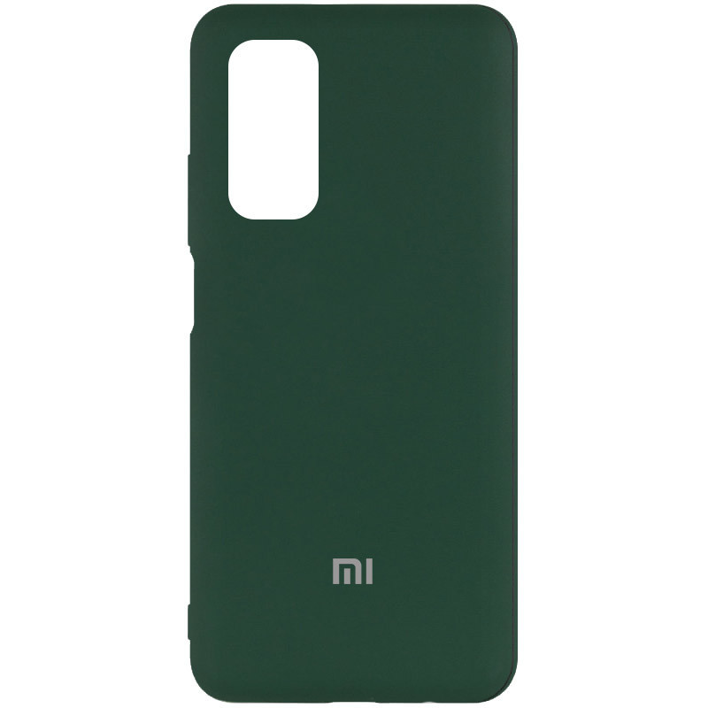 

Чехол Silicone Cover My Color Full Protective (A) для Xiaomi Mi 10T / Mi 10T Pro Зеленый / Dark green