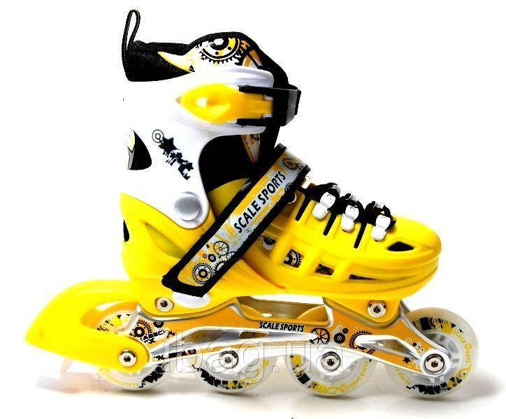 

Ролики раздвижные Scale Sports размер 29-33 Yellow 748527067-S, КОД: 2376875