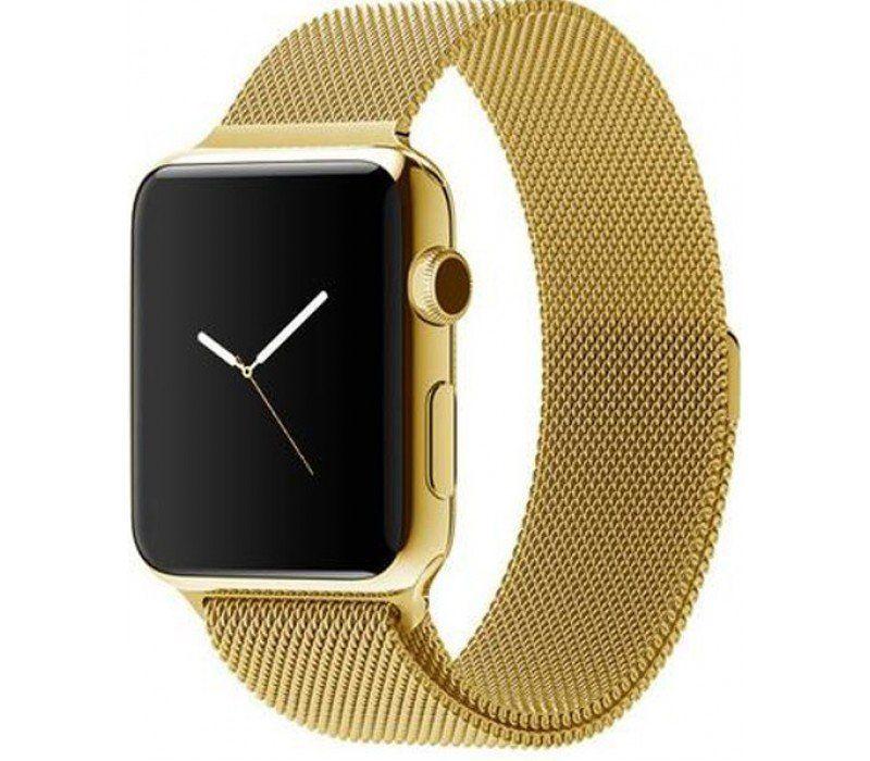 

Ремешок Milanese Loop для Apple watch 42mm/44mm (Gold)