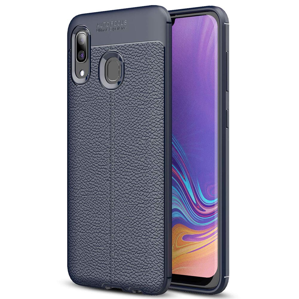 

Чехол накладка Auto Focus для Samsung Galaxy A40 (A405) синий