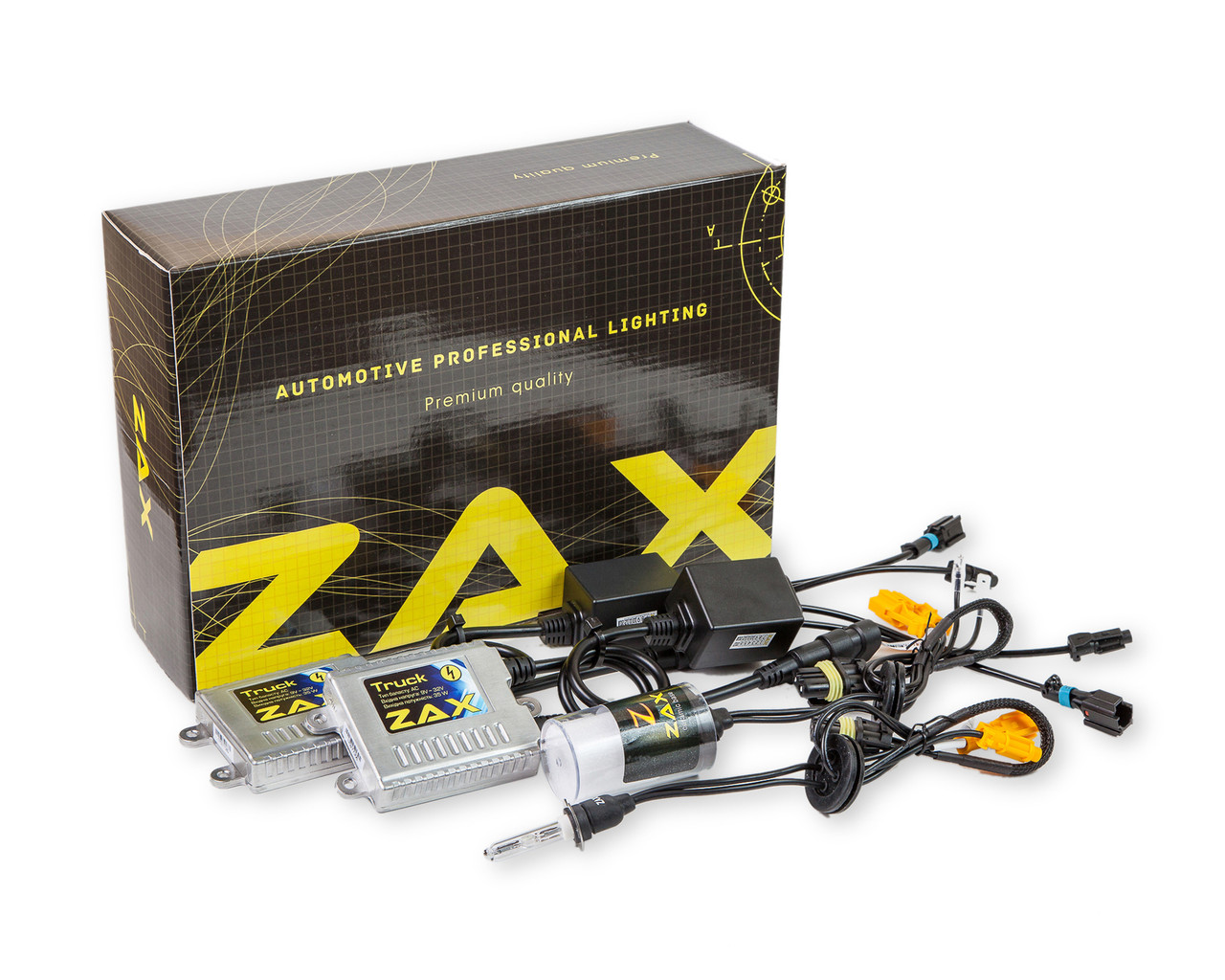 

Комплект ксенона ZAX Truck 35W 9-32V H3 Ceramic 6000K, КОД: 148040