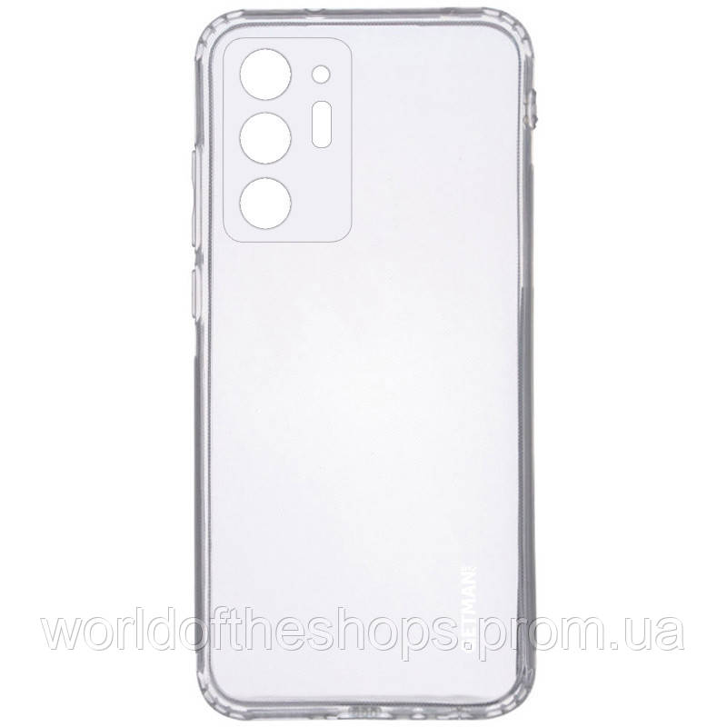 

TPU чехол GETMAN Clear 1,0 mm для Samsung Galaxy Note 20 Ultra, Бесцветный (прозрачный)