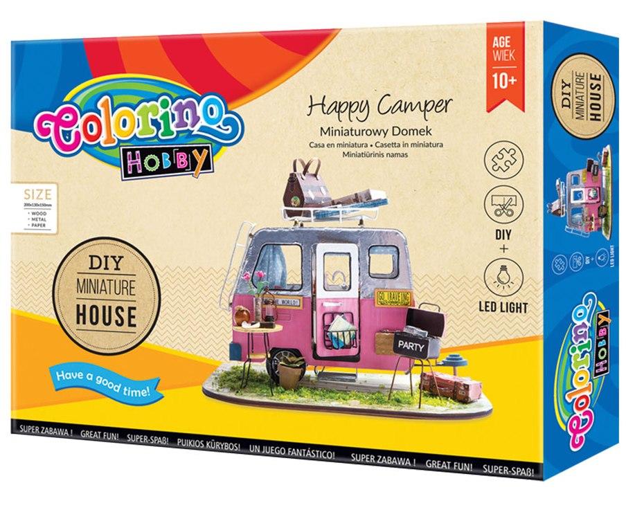 

Набор для создания миниатюрного домика Colorino Happy Camper (37213PTR)