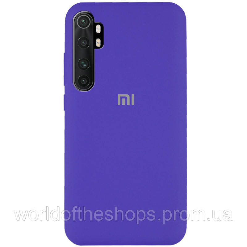 

Чехол Silicone Cover Full Protective (AA) для Xiaomi Mi Note 10 Lite, Фиолетовый / purple