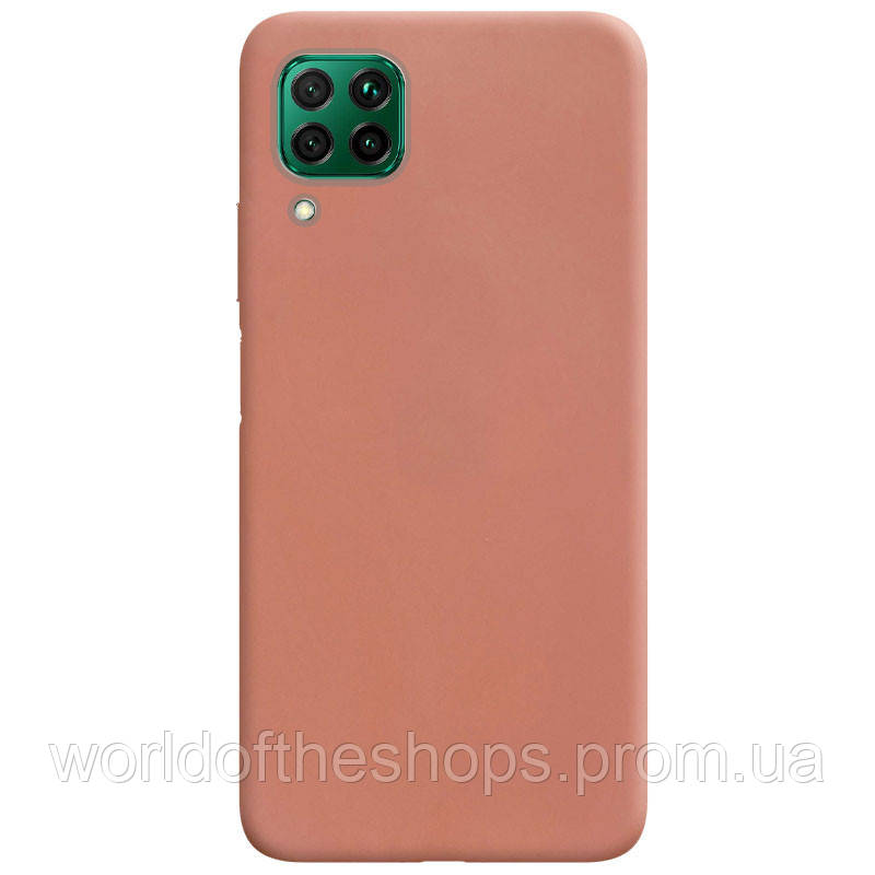 

Силиконовый чехол Candy для Huawei P40 Lite, Rose gold