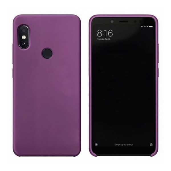 

Накладка для Xiaomi Redmi 6 силікон Silicone Case Original Violet