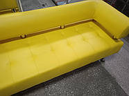 Офісний диван в офіс Стронг (MebliSTRONG) - жовтий матовий колір, фото 3