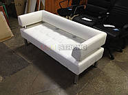 Офисный диван в офис Стронг (MebliSTRONG) - белый матовый, фото 3