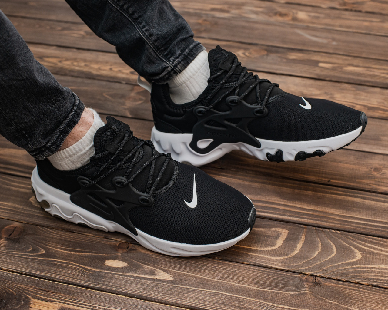 

Мужские черные кроссовки Nike Air Presto С7, Черный