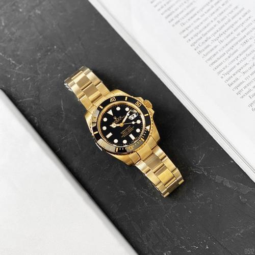 

Мужские часы Rolex Submariner AAA Date Gold-Black