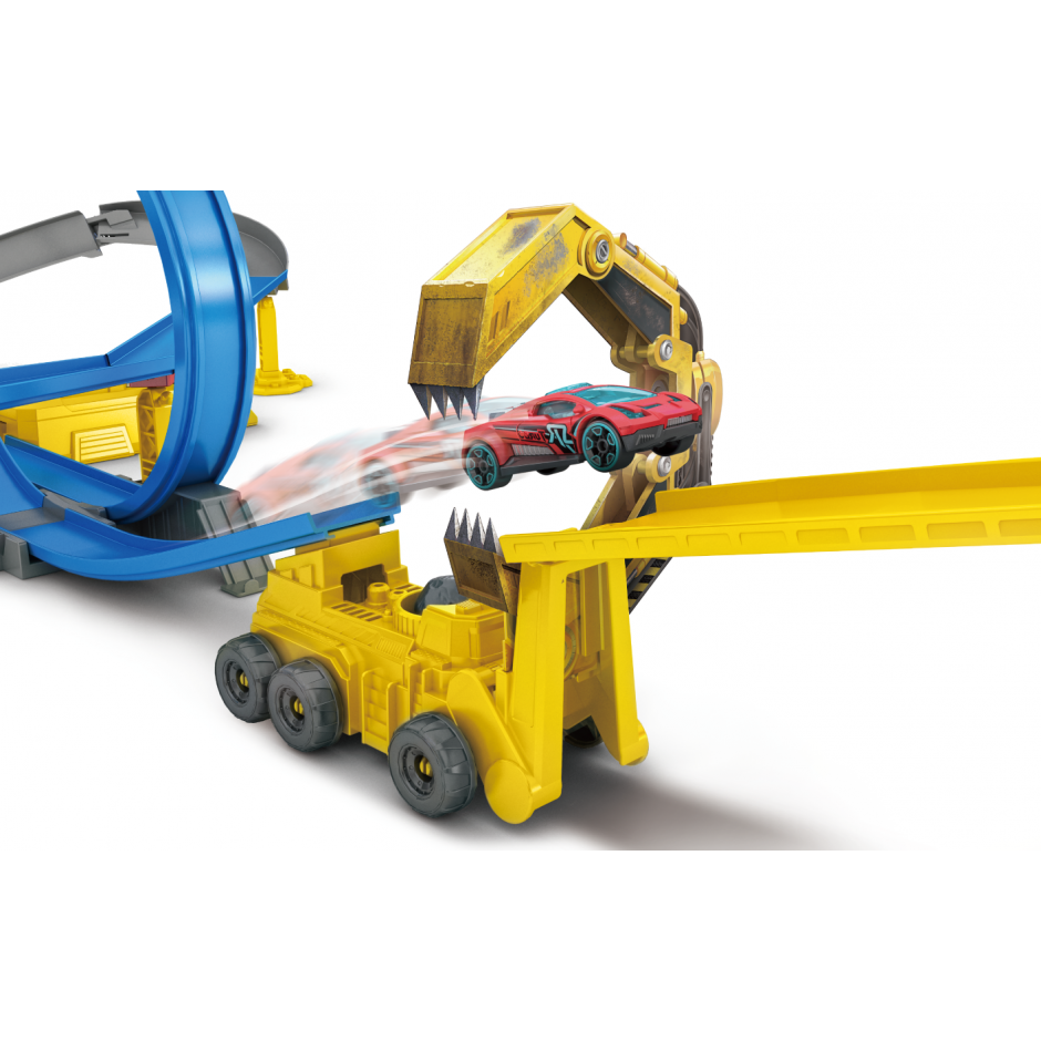 

Игровой набор автотрек Metal Machines Police