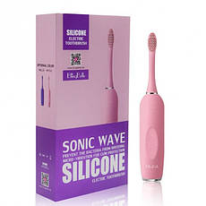 Електрична зубна щітка BlingBelle Silicone Electric Toothbrush Blue, фото 2