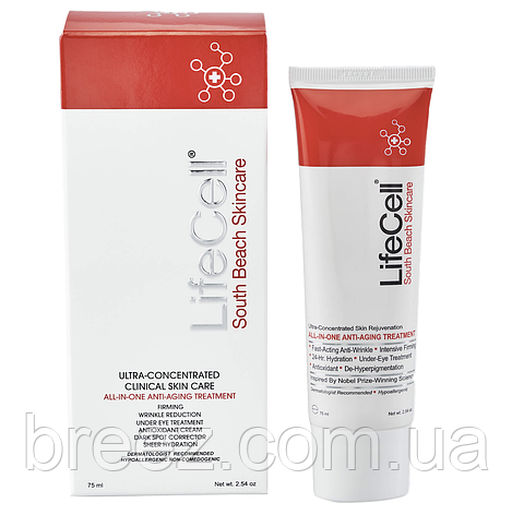 Универсальный антивозрастной крем LifeCell South Beach Skincare 75 ml, фото 2