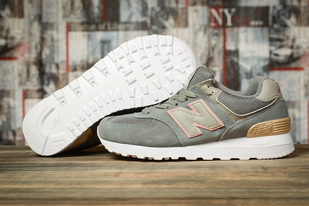 

Кроссовки женские 16831, New Balance 574, темно-серые, [ 37 38 41 ] р. 37-23,3см. (T7-D)