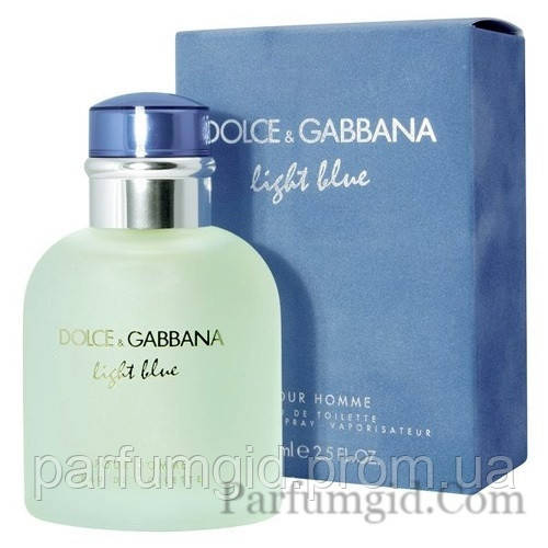 

Оригинальные мужские духи Dolce&Gabbana Light Blue Pour Homme (Дольче Габбана Лайт Блю Пур Хом) 40 ml/мл,