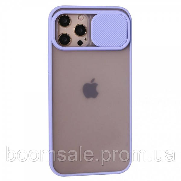 

Чехол для iPhone 12/12 Pro 6.1" TTech Camera Series Lavender, Лаванда