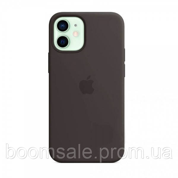 

Чехол для iPhone 12/12 Pro 6.1" TTech Original Silicone Series c MagSafe Black, Черный