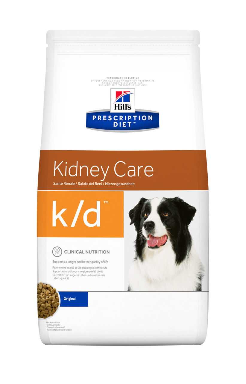 

Сухой корм HILL'S PRESCRIPTION DIET k/d Kidney Care для собак при почеч и серд недостат, 2 кг