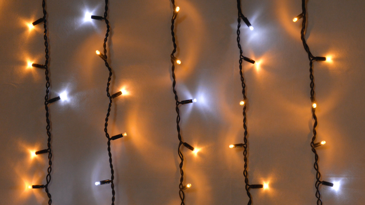 

Гирлянда внешняя DELUX ICICLE 108LED 2x1m 27 бел flash желт/черн IP44 EN