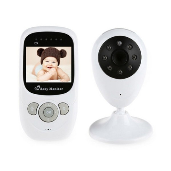 

Видеоняня XUANERMEI SP880 Baby Monitor с дистанционным монитором LCD 2.4 Белый (200204)