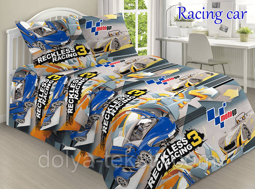 

Детское постельное белье ТМ TAG Racing car, Разные цвета